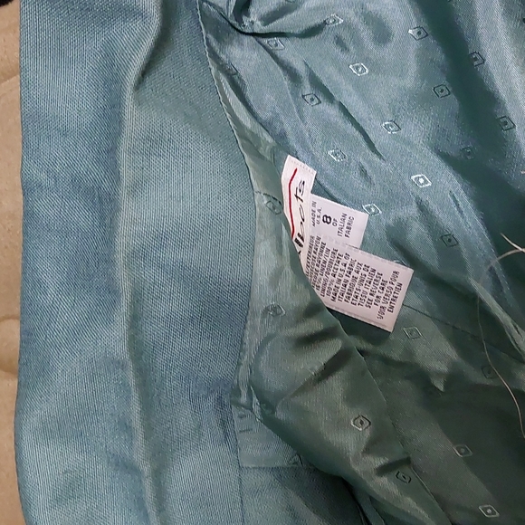 Talbots Linen Blazer Sz8 smoke free home - Picture 12 of 17